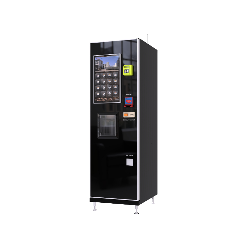 Heating Coffee Vending Machine With Grinder For Office